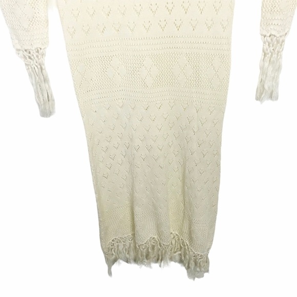 Forever 21 Open Knit Off the Shoulder Cover Up Dress - Picture 4 of 10